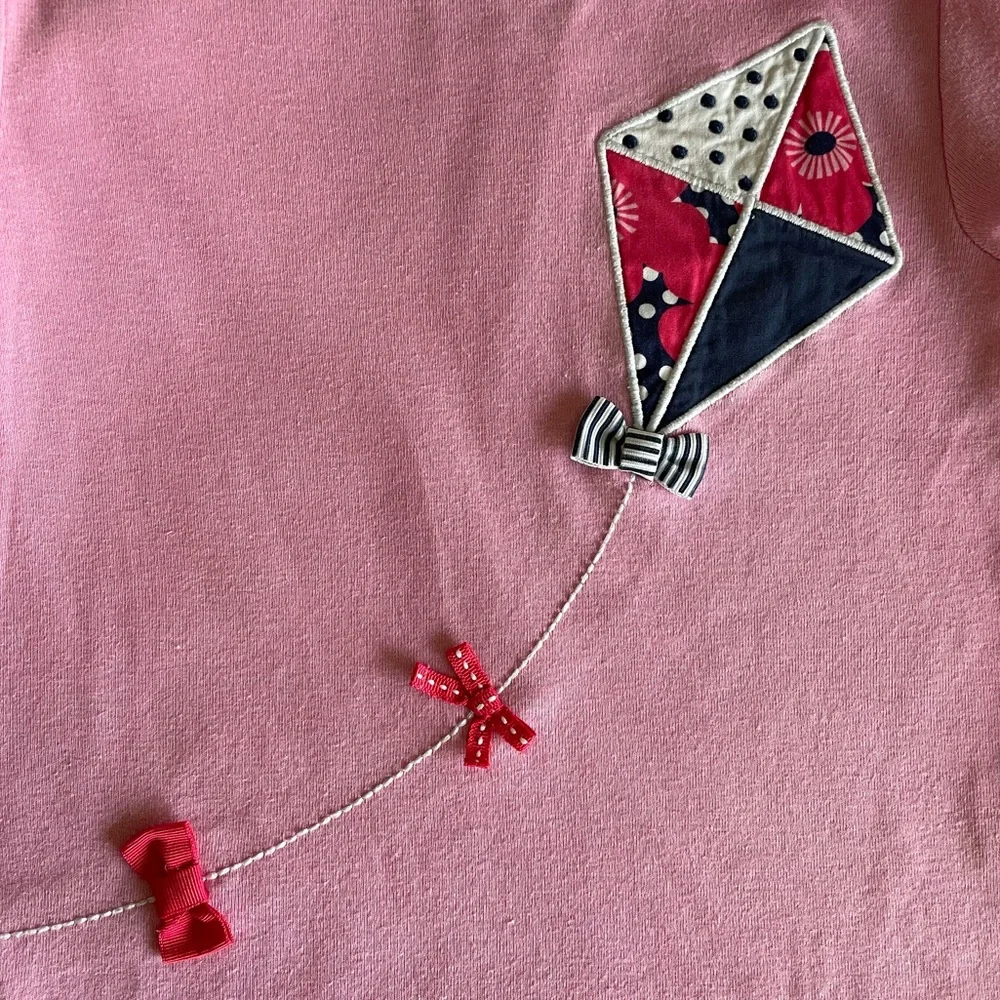 Gymboree White and Pink Girls Tops